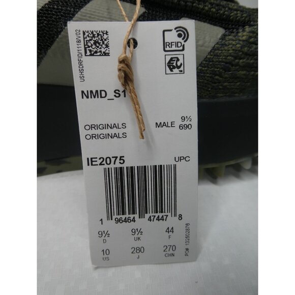AUTHENTIC Adidas originals NMD_S1 \'Focus Olive Carbon\' IE2075‎ main image 9